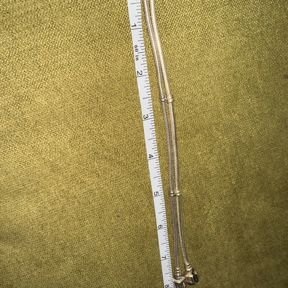 Pandora Moments Snake Chain Bracelet Barrel Closure - Picture 6 of 9